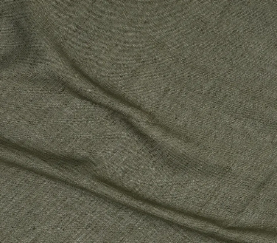 Cortina con multibanda Serenity 129x250 cm, Verde musgo
