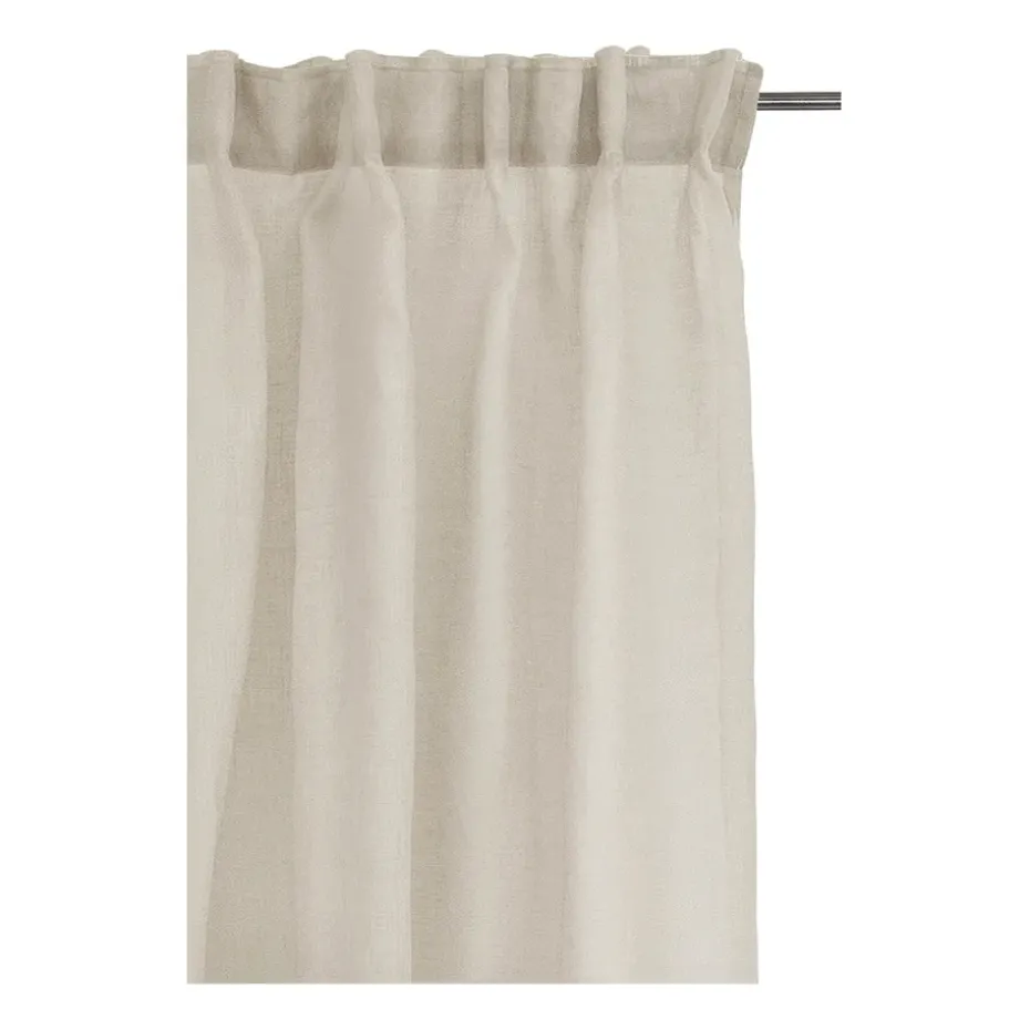 Cortina Dalsland con banda 145x250 cm, Oatmeal
