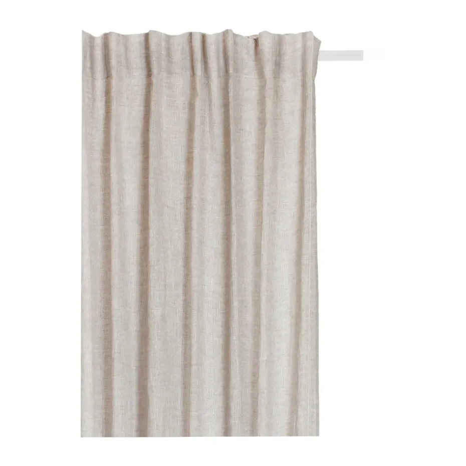 Cortina Sunrise con cinta para fruncir 140x290 cm, Oatmeal
