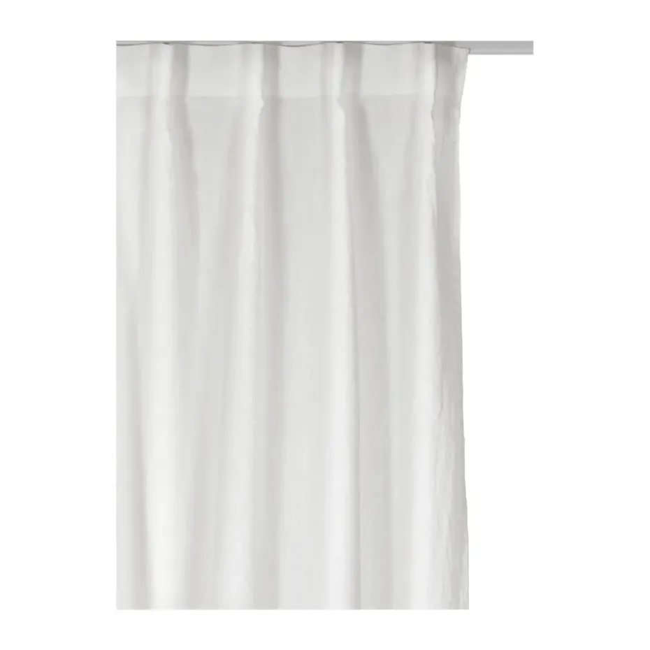 Cortina Sunrise con cinta para fruncir 280x290 cm, White