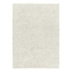 Cozy Alfombra de lana blanco natural, 200x300 cm