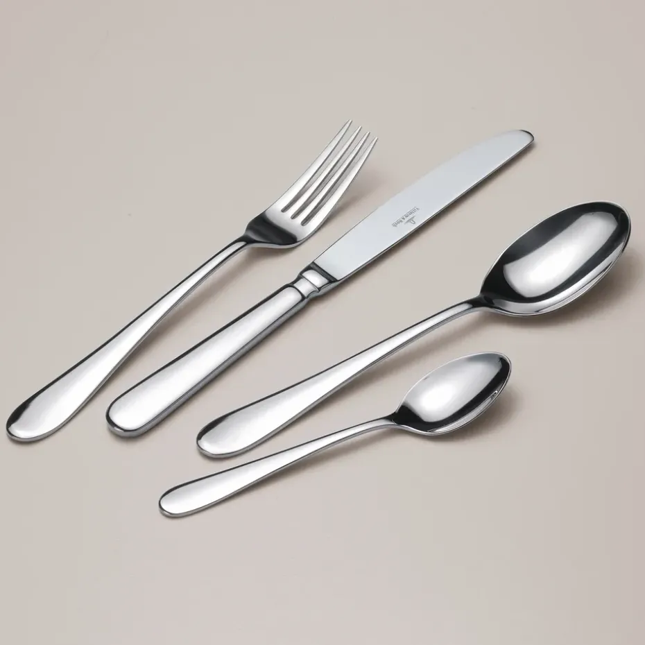 Cubertería Oscar 24 piezas, acero inoxidable
