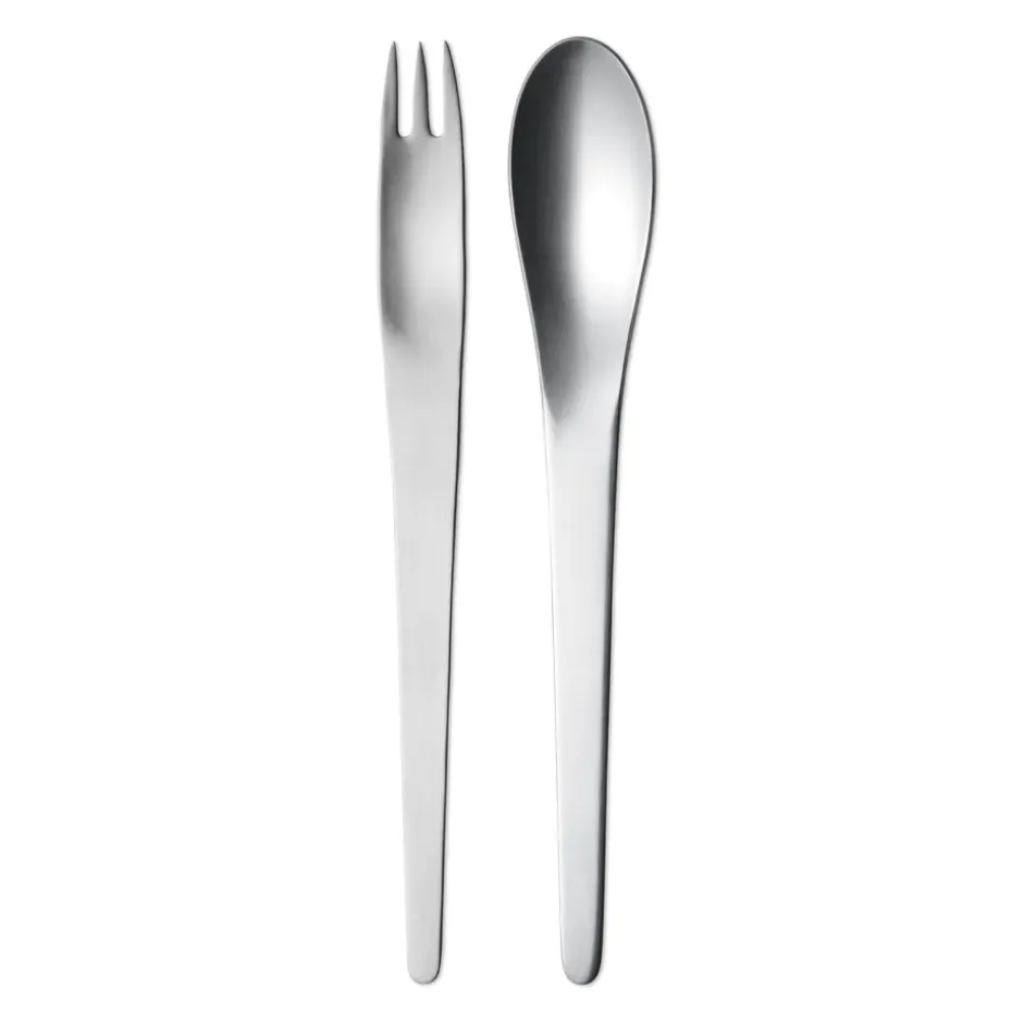 Cubiertos de ensalada Arne Jacobsen, 2 cubiertos