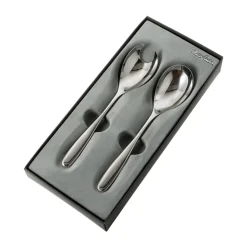 Cubiertos de ensalada Stanton Bright 2 piezas, Acero inoxidable