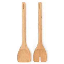 Cubiertos de madera para servir ensalada Profile, madera de haya