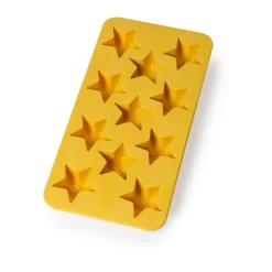 Cubitera con tapa Lékué amarilla, Estrellas