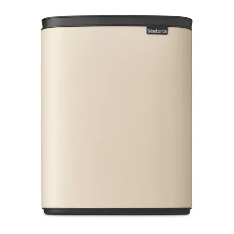 Cubo de basura Bo 12 L, Soft Beige