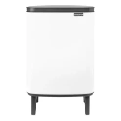 Cubo de basura Bo alto 12 L, Blanco