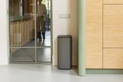 Cubo de basura Bo Touch Bin 30 L, Platino