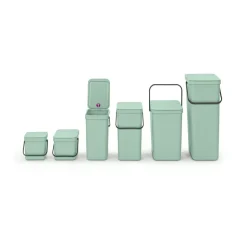 Cubo de basura Sort & Go 3 L, Jade green