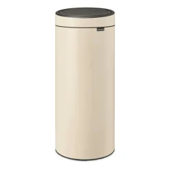 Cubo de basura Touch Bin, 30 L, Soft beige