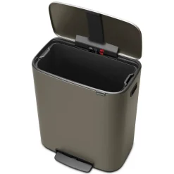 Cubo de pedal Bo 60 L, Platinum