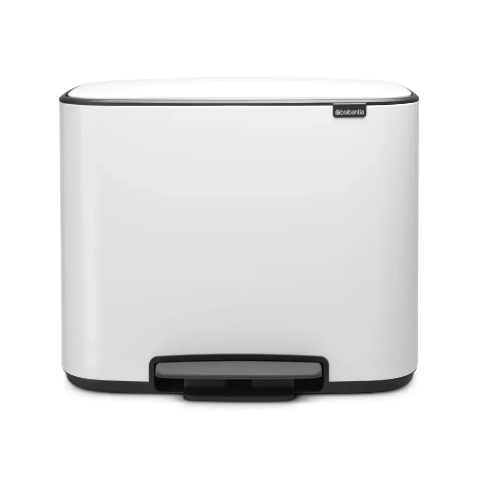 Cubo de pedal Bo 36L, blanco
