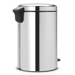 Cubo de pedal newIcon 20L, Brilliant steel