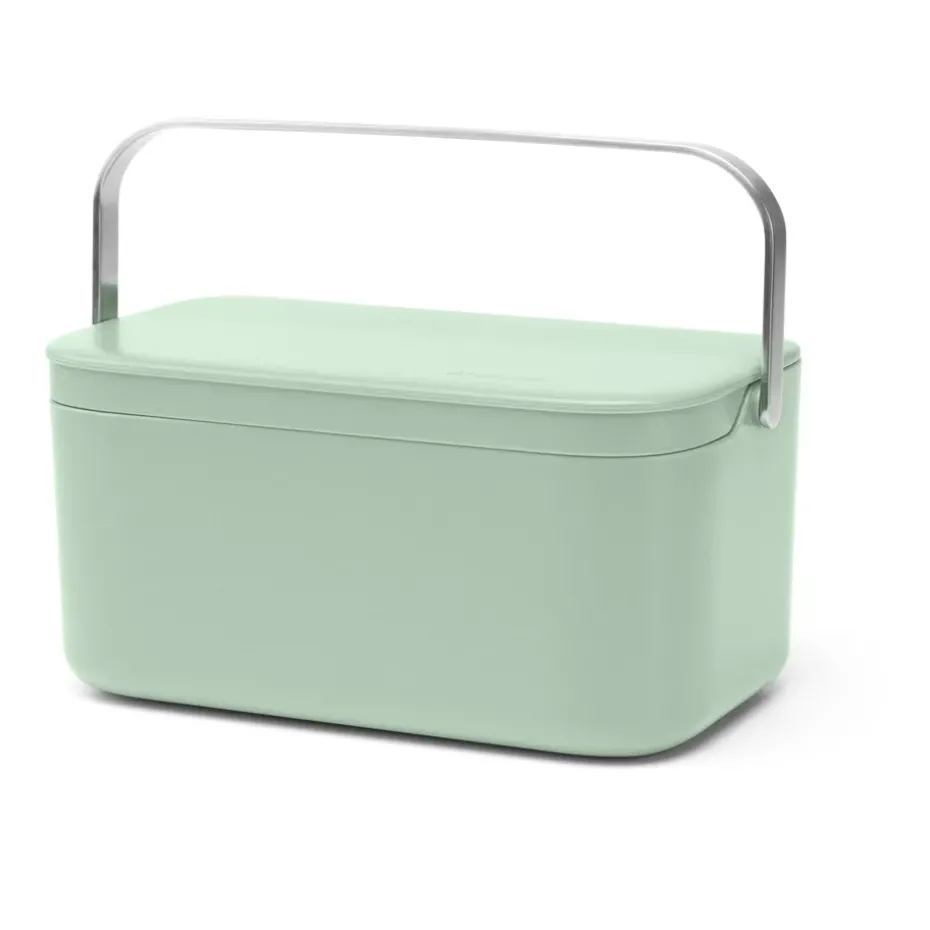 Cubo para restos de comida Sinkside 13x22 cm, Jade green