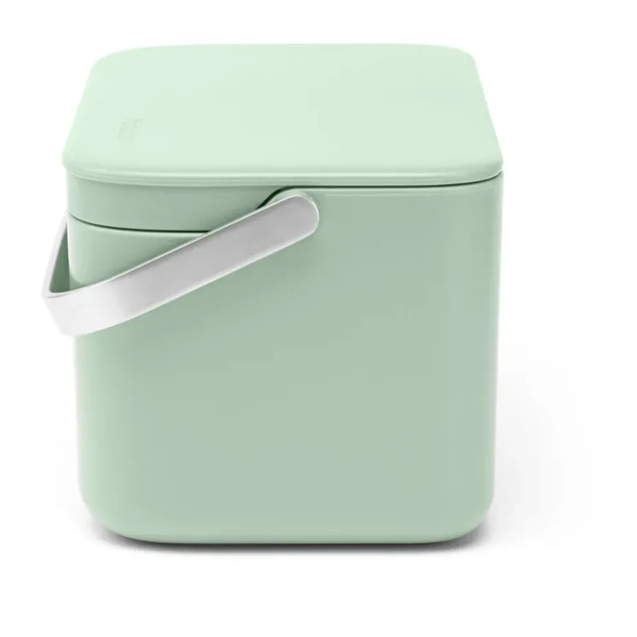 Cubo para restos de comida Sinkside 13x22 cm, Jade green