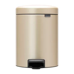 Cubo pedal newIcon 5L, Metallic Gold