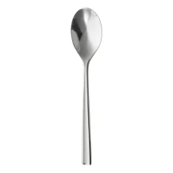 Cuchara de postre Blockley brillante, acero inoxidable