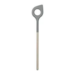 Cuchara mezcladora con agujero Optima 31x5,5 cm, Humus