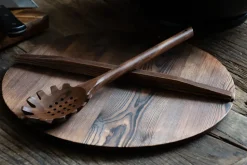 Cuchara para espagueti Satake 33,5 cm, Nogal