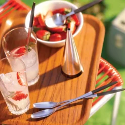 Cucharas de postre Focus de Luxe, set de 4