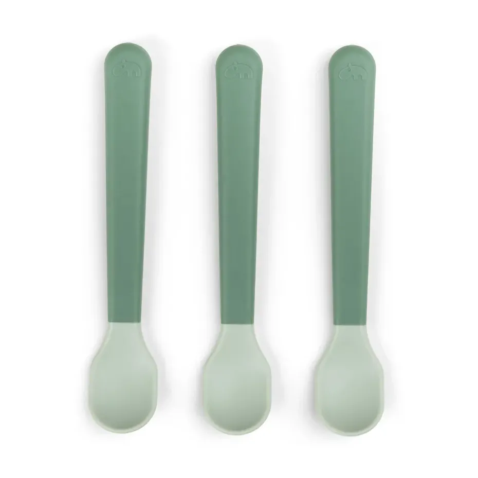 Cucharas foodie Easy-grip, 3-pack, Green