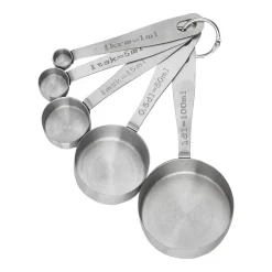 Cucharas medidoras Myah 5 piezas, Acero inoxidable
