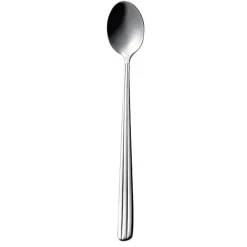 Cucharilla de café con leche Groovy, acero inoxidable