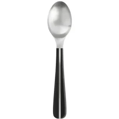 Cucharilla de té Contour, negro