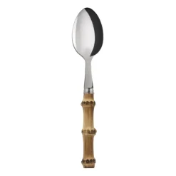 Cucharilla de té Panda, acero inoxidable-bambú