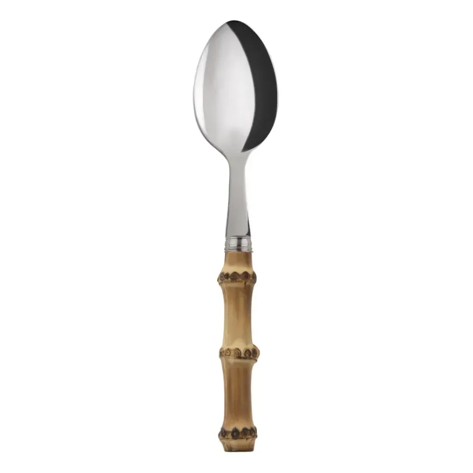 Cucharilla de té Panda, acero inoxidable-bambú