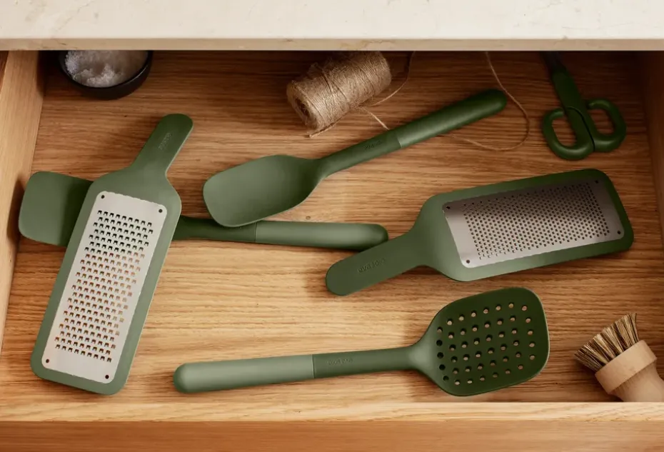 Cucharón con agujeros Green Tool, Verde