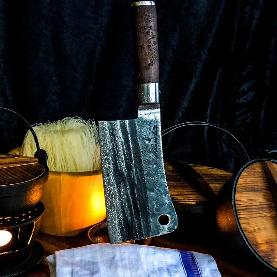 Cuchillo chopper Satake Kuro, 18 cm