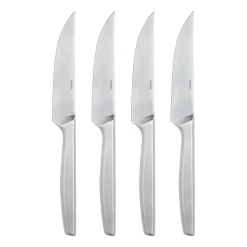 Cuchillo de carne Norm 4 unidades, Acero inoxidable mate