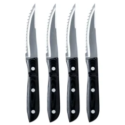Cuchillo de carne Old Farmer XL Micarta, set de 4