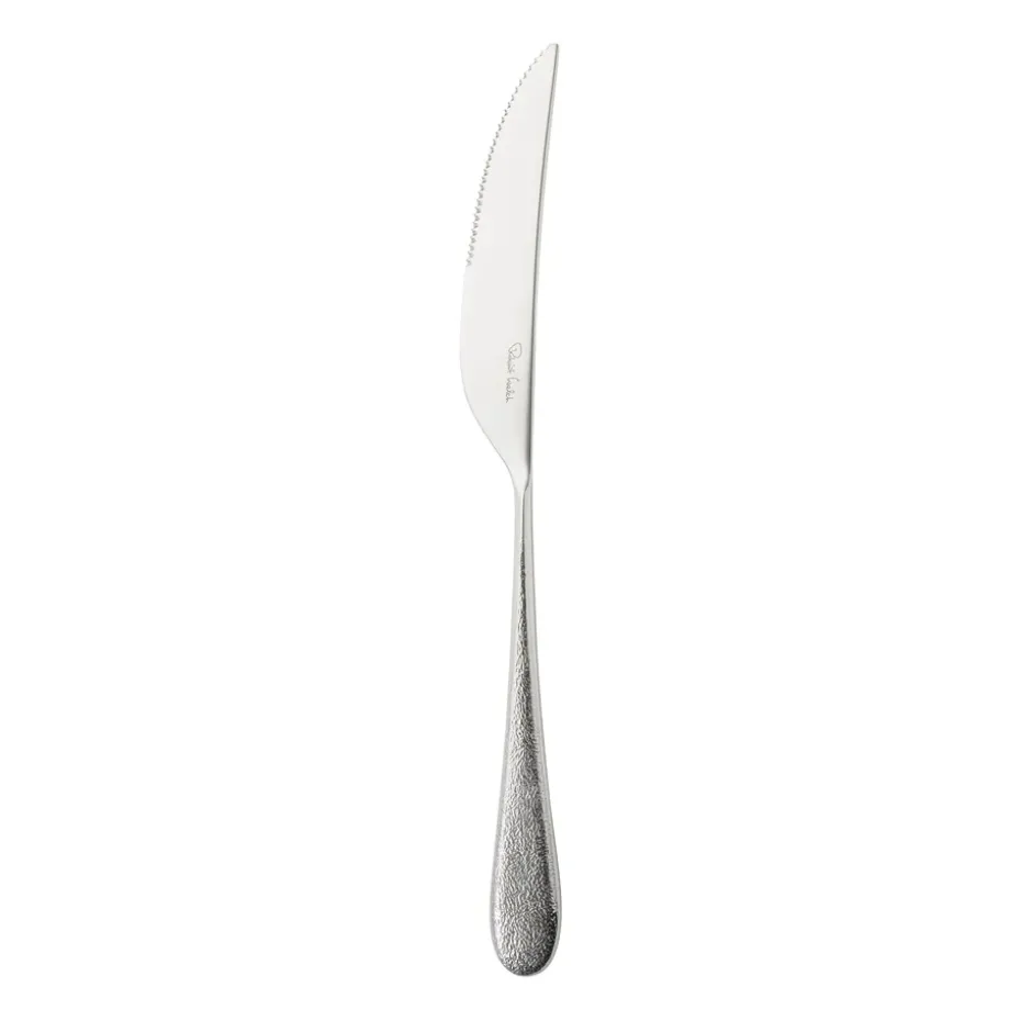 Cuchillo de carne Sandstone brillante, acero inoxidable