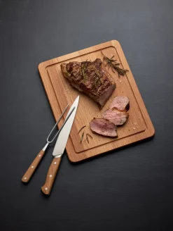 Cuchillo de chef Foresta 33 cm, acero inoxidable-roble