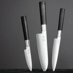 Cuchillo de chef Kai Wasabi Black, 20 cm