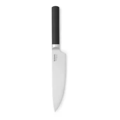 Cuchillo de chef Profile 34 cm, negro-acero inoxidable