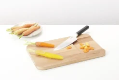 Cuchillo de chef Profile 34 cm, negro-acero inoxidable