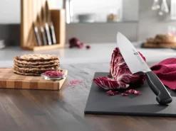 Cuchillo de chef Zwilling Four star 20 cm, Negro-acero inoxidable