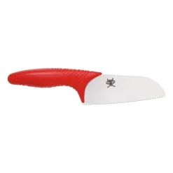 Cuchillo de cocina para niños Kai, rojo-cromo
