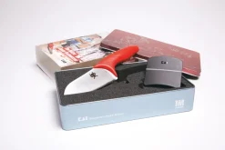 Cuchillo de cocina para niños Kai, rojo-cromo