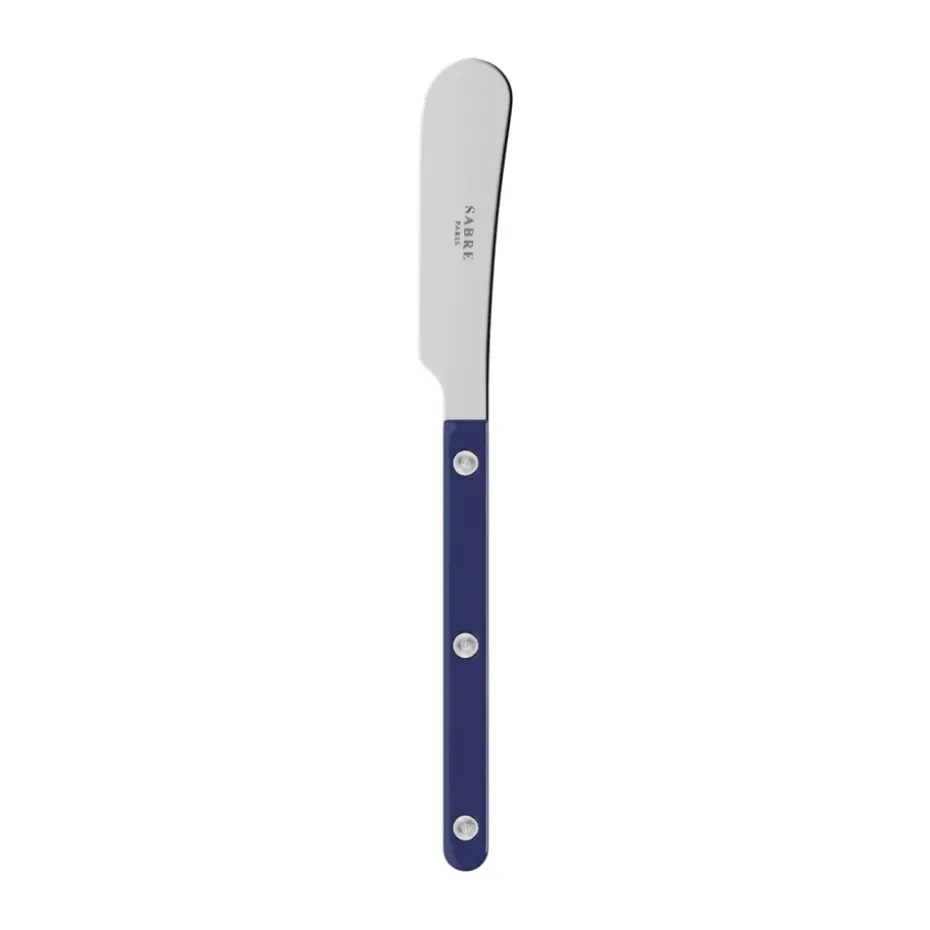 Cuchillo de mantequilla Bistrot solid 14 cm, Azul marino