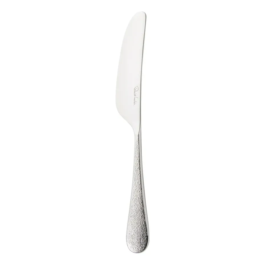 Cuchillo de mantequilla Sandstone brillante, acero inoxidable