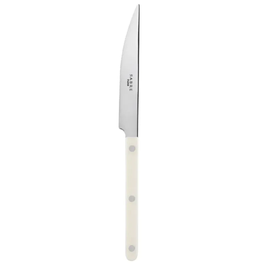 Cuchillo de mesa Bistrot shiny, Ivory