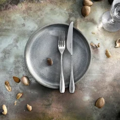 Cuchillo de mesa Sandstone brillante, acero inoxidable