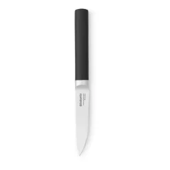 Cuchillo de pelar Profile 22 cm, negro-acero inoxidable
