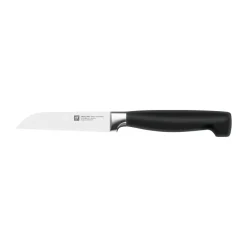 Cuchillo de verduras Zwilling Four star 8 cm, Negro-acero inoxidable