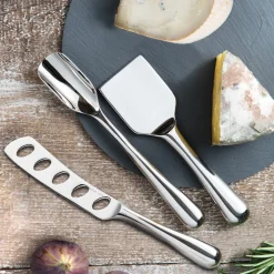 Cuchillo para queso blando Radford brillante, acero inoxidable